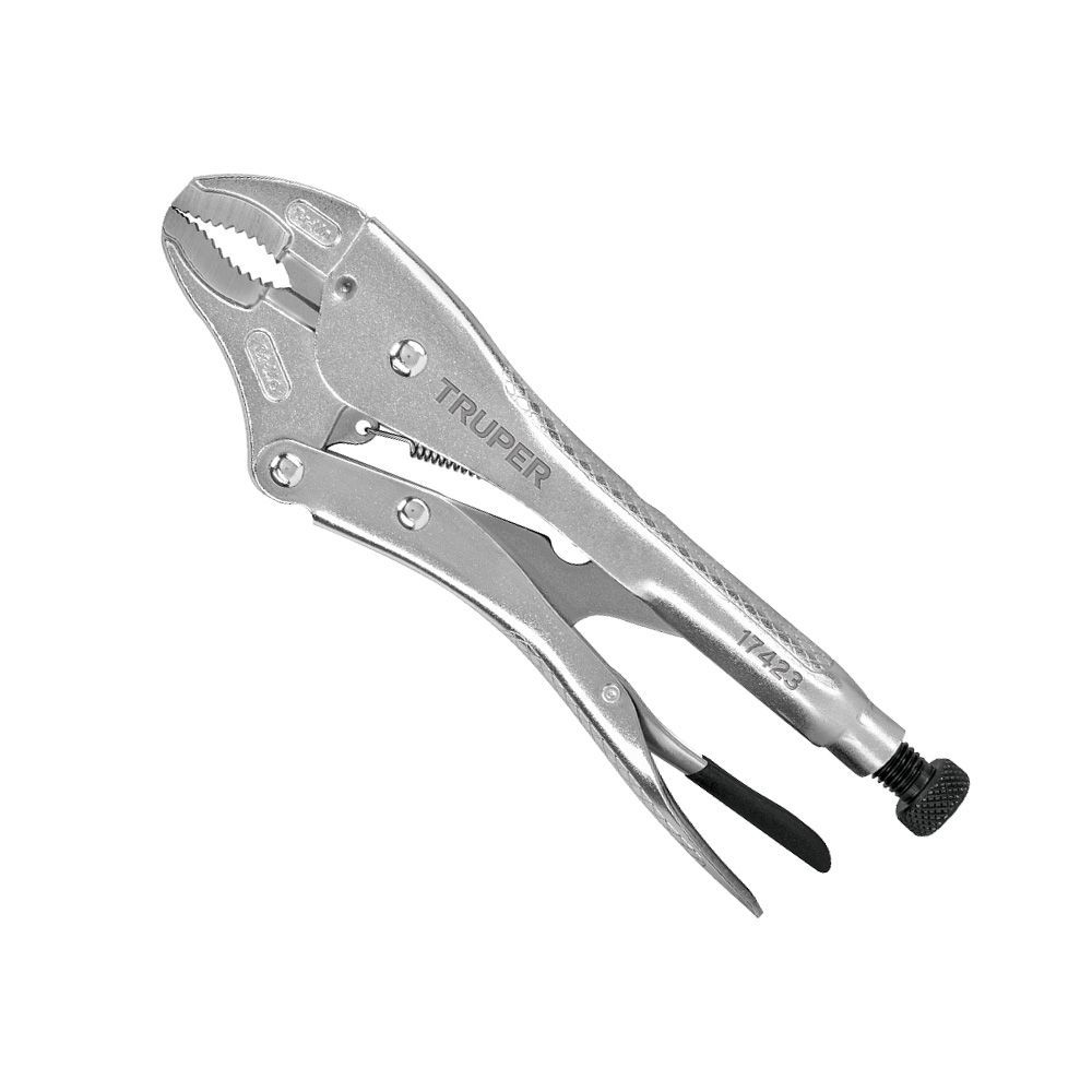 Pinza de presión 7" Pulgadas Mordaza Curva Truper Pinza de presión 7" Pulgadas Mordaza Curva Truper