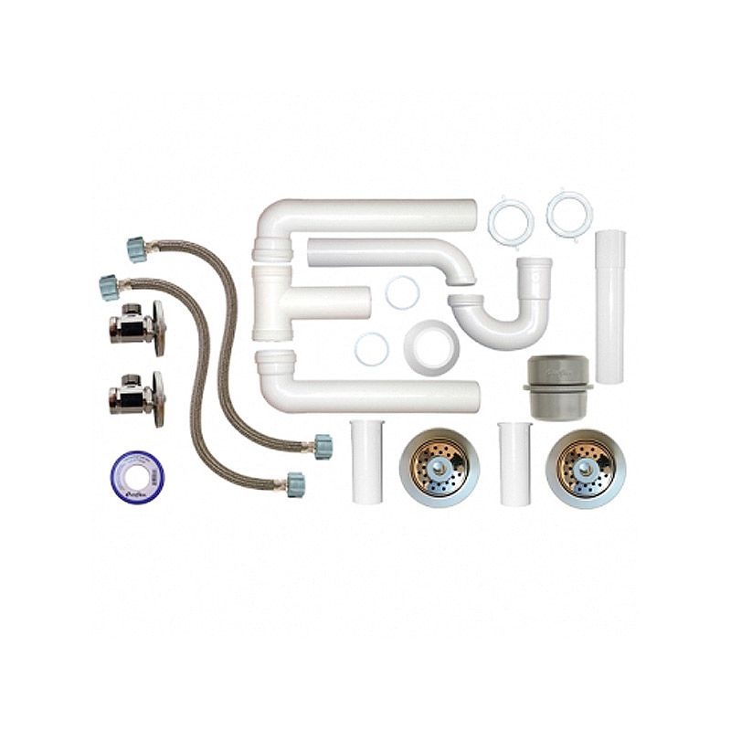 Kit de Instalación Fregadero Coflex 2 Tarjas Kit de Instalación Fregadero Coflex 2 Tarjas