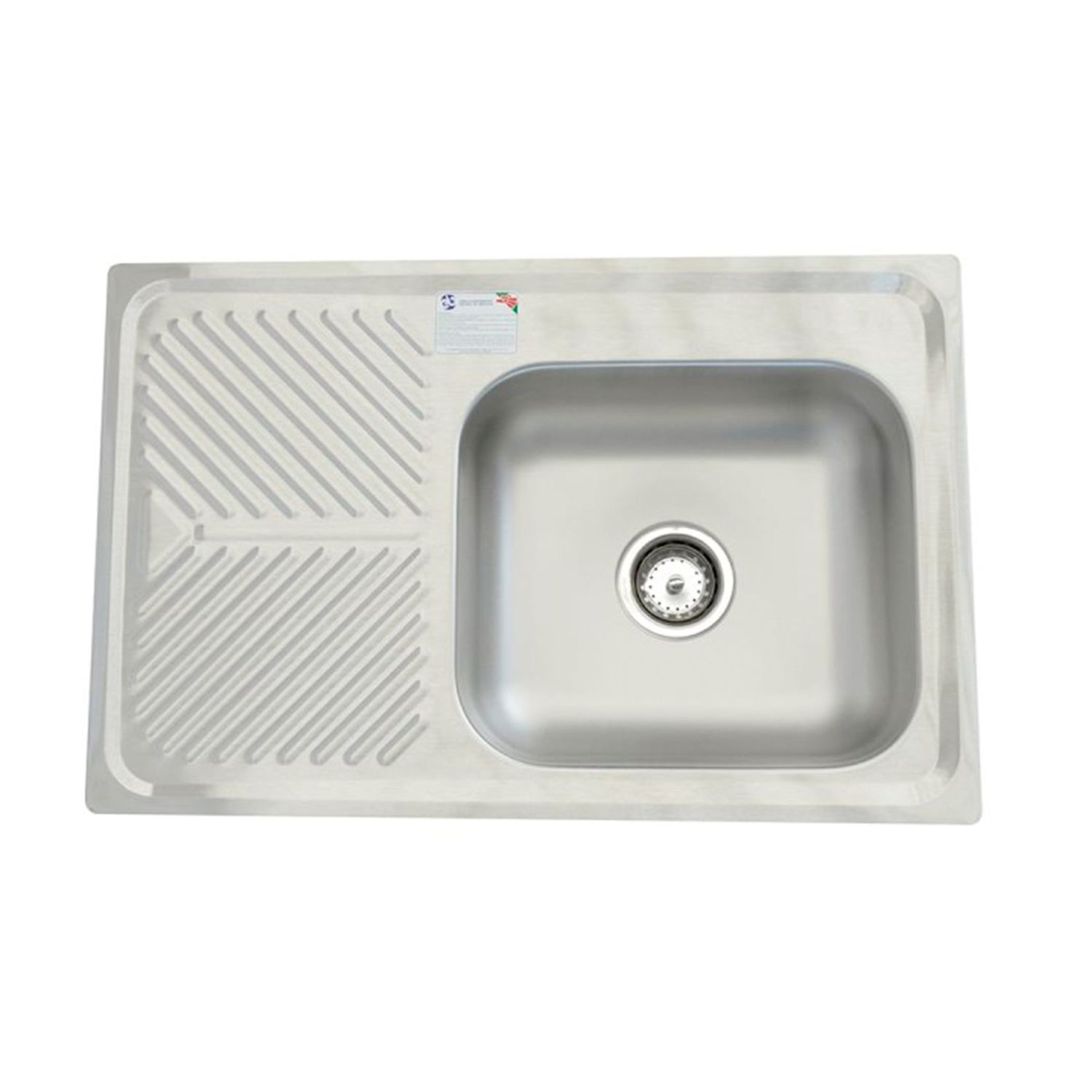 Tarja Fregadero M101 marca Eb Técnica 80x52 cm Acero Inoxidable Tarja Fregadero M101 marca Eb Técnica 80x52 cm Acero Inoxidable