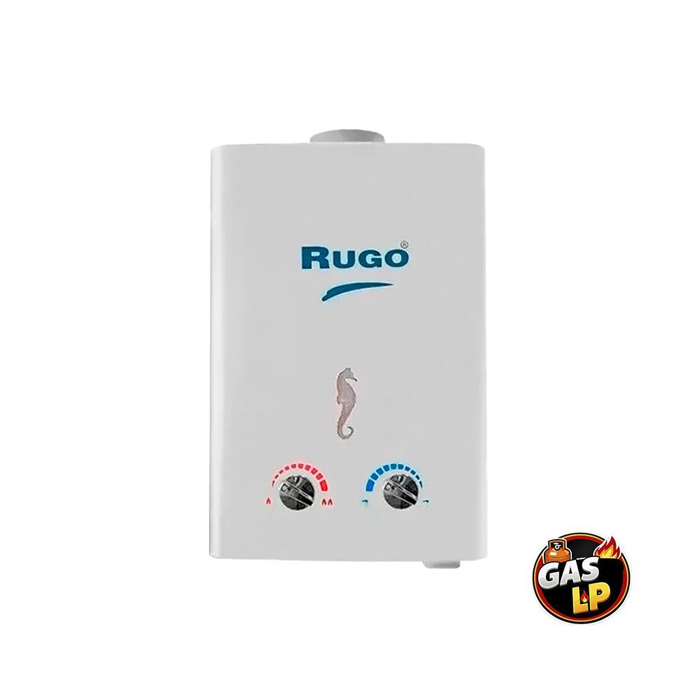 Calentador De Paso Instantáneo 12 Lt Rugo Gas LP 2 Servicios Calentador De Paso Instantáneo 12 Lt Rugo Gas LP 2 Servicios
