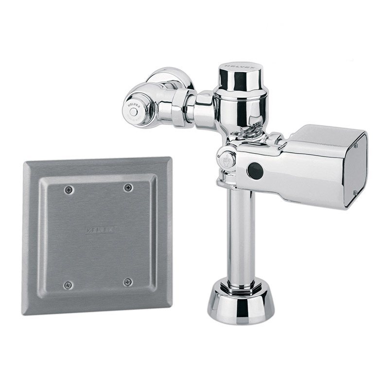 Fluxómetro Electrónico 4.8 L WC Helvex 110 Cromo FC-110-WC-4.8 Fluxómetro Electrónico 4.8 L WC Helvex 110 Cromo FC-110-WC-4.8