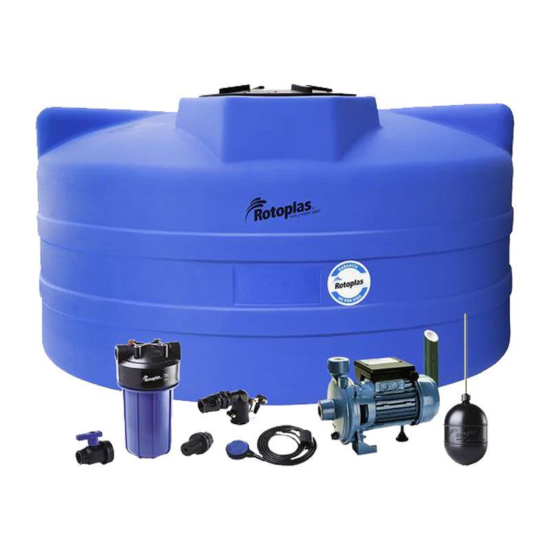 Cisterna Rotoplas Equipada 10,000 L para Almacenamiento de Agua Cisterna Rotoplas Equipada 10,000 L para Almacenamiento de Agua