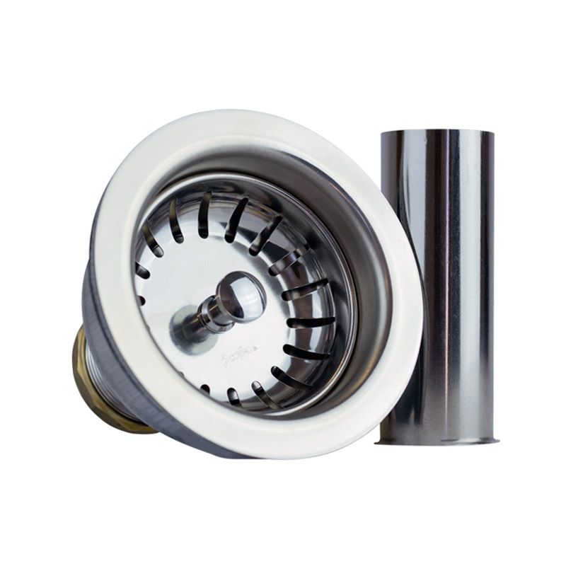 Contracanasta Para Fregadero Con Tubo Acero Inoxidable Coflex Contracanasta Para Fregadero Con Tubo Acero Inoxidable Coflex