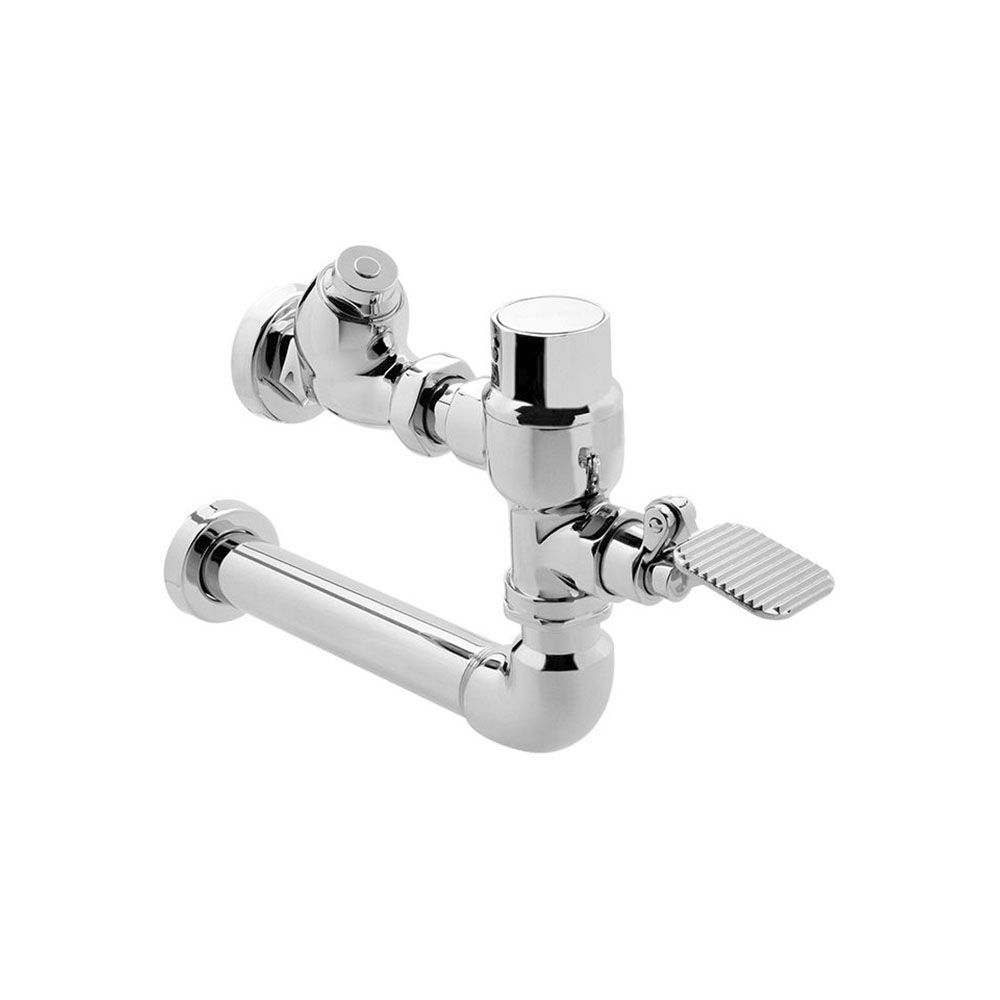 Fluxómetro para WC de Pedal 32-38 4.8L Cromo Helvex Fluxómetro para WC de Pedal 32-38 4.8L Cromo Helvex