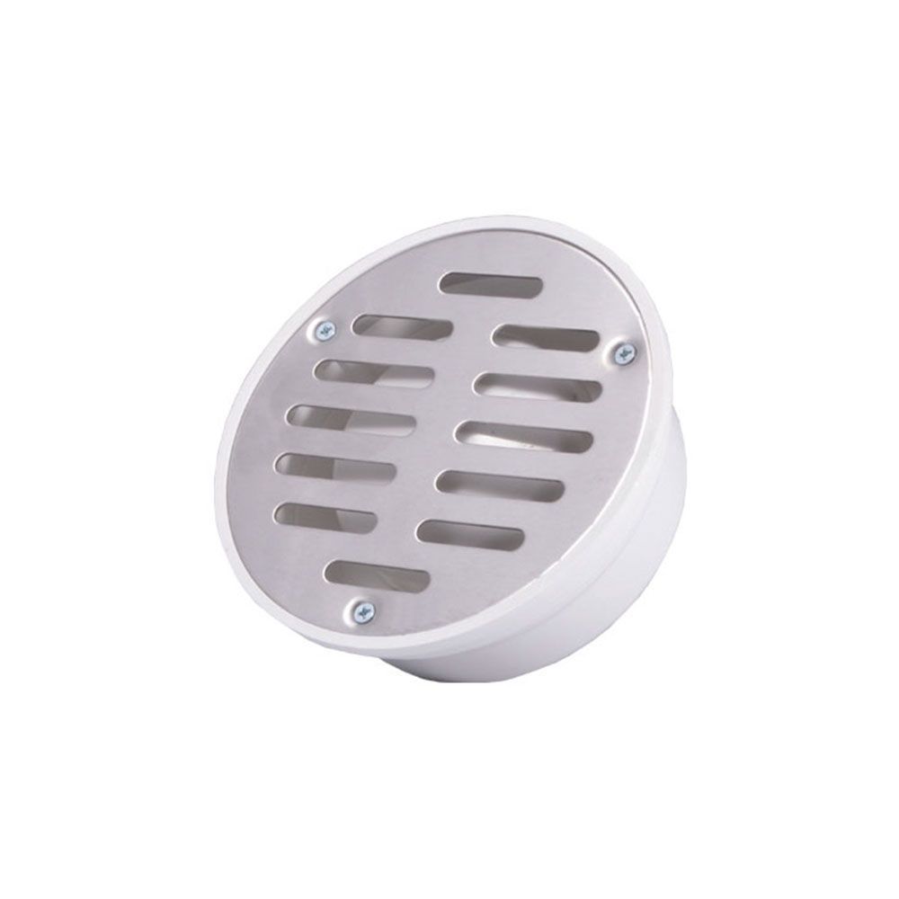 Coladera Universal Redonda Con Rejilla Acero Inoxidable Coflex Coladera Universal Redonda Con Rejilla Acero Inoxidable Coflex