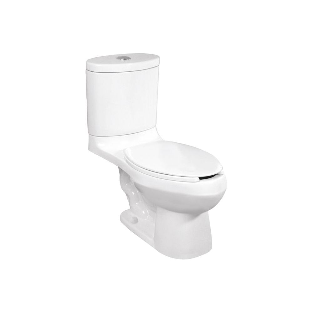 Sanitario Alargado Blanco Helvex Rodano 4.8 Litros por descarga Sanitario Alargado Blanco Helvex Rodano 4.8 Litros por descarga