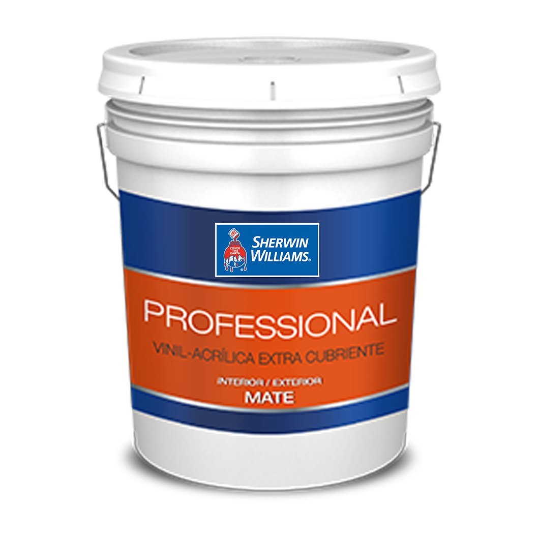 Pintura Vinil Acrílica Mate Professional Blanco 19 L Pintura Vinil Acrílica Mate Professional Blanco 19 L