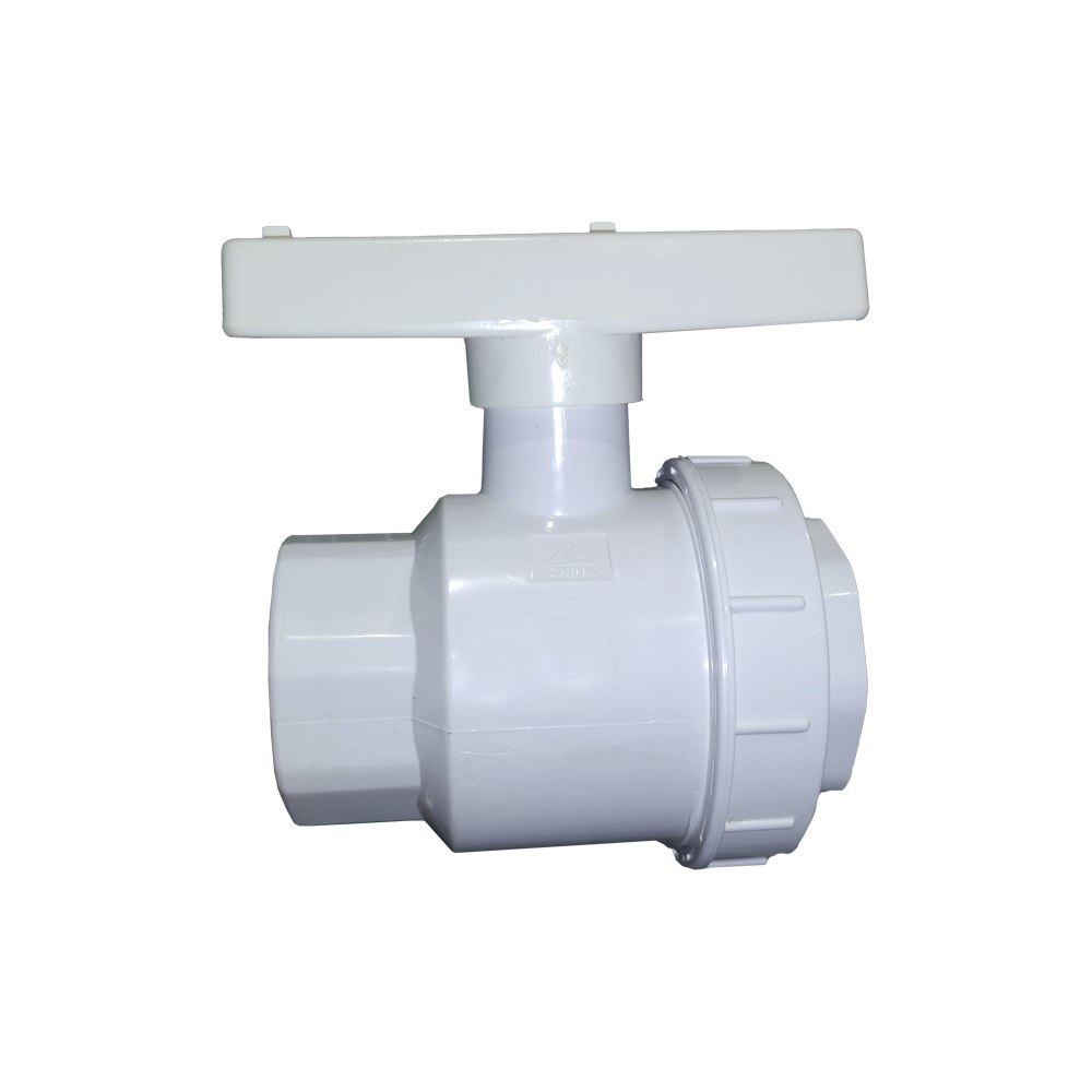 Válvula de Esfera PVC Cementar VDE 38 MM 1.5" Pulgadas Válvula de Esfera PVC Cementar VDE 38 MM 1.5" Pulgadas