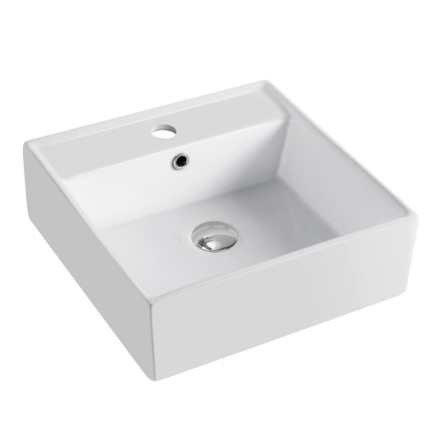 Lavabo sobreponer Sena blanco Foncer Lavabo sobreponer Sena blanco Foncer