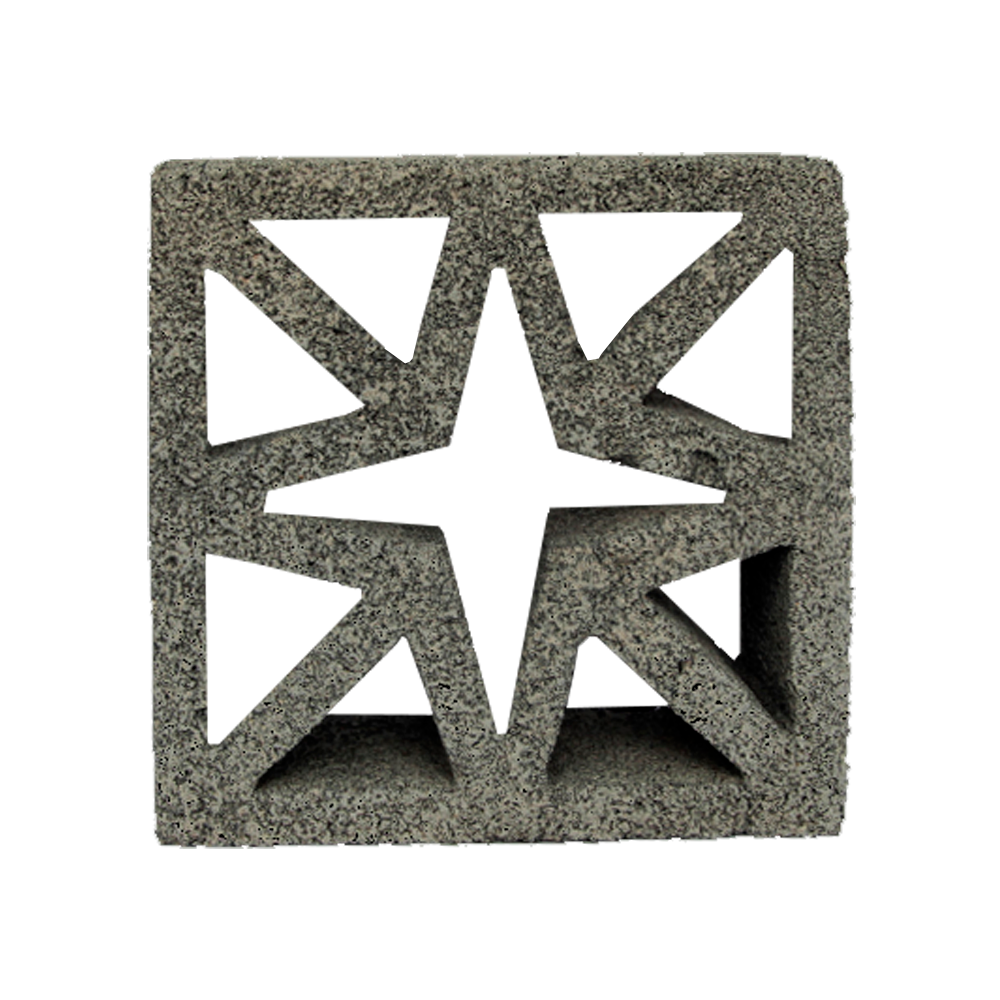 Celosia de Concreto 30 X 30 X 10 CM Tipo Estrella Celosia de Concreto 30 X 30 X 10 CM Tipo Estrella