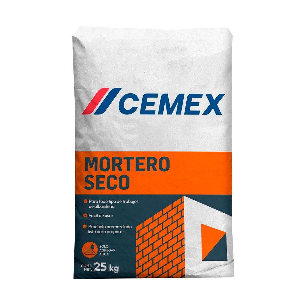 Mortero Seco Premezclado 25 Kg Cemex Mortero Seco Premezclado 25 Kg Cemex