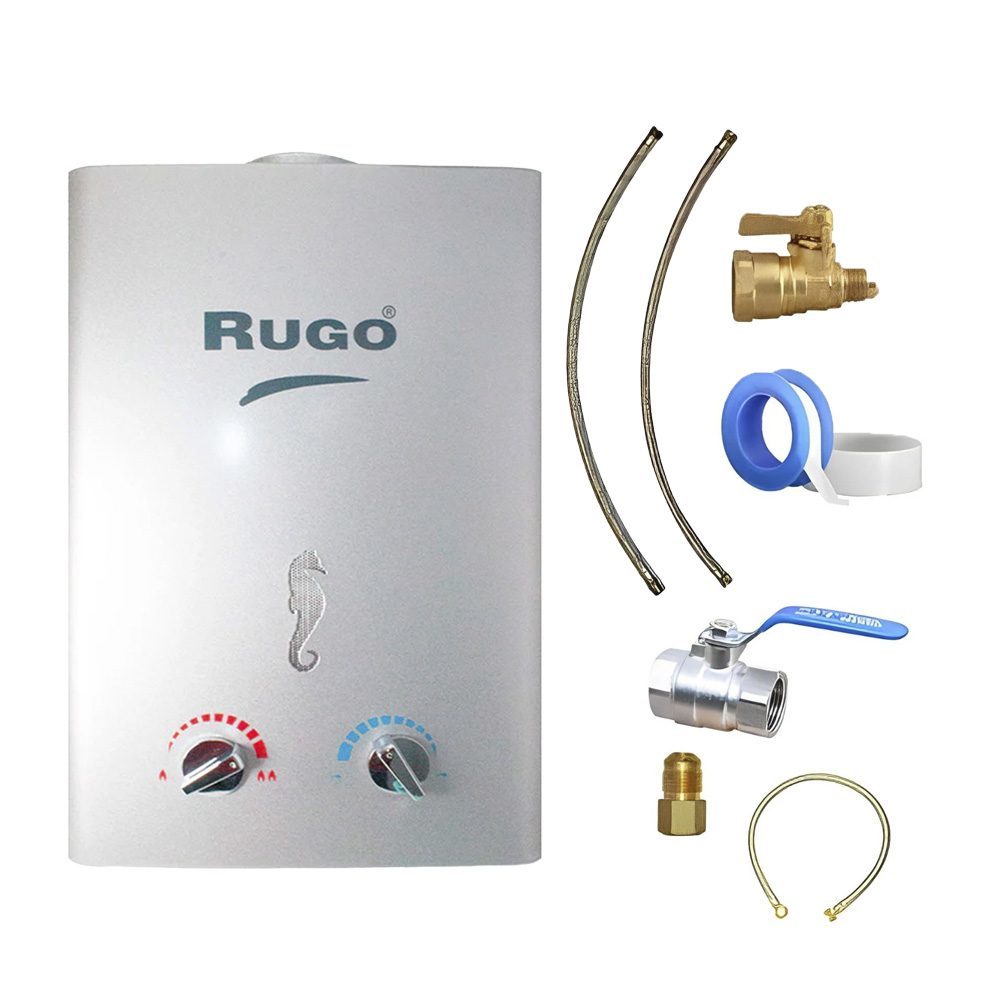 Calentador Paso 06 Lts Rugo Gas Nat Incluye Kit de Instalación Calentador Paso 06 Lts Rugo Gas Nat Incluye Kit de Instalación