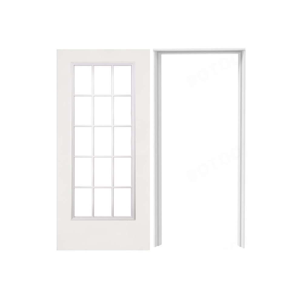 Paquete Puerta Lamina 15 Luces 85X2.10 MT Con Marco Metálico Paquete Puerta Lamina 15 Luces 85X2.10 MT Con Marco Metálico