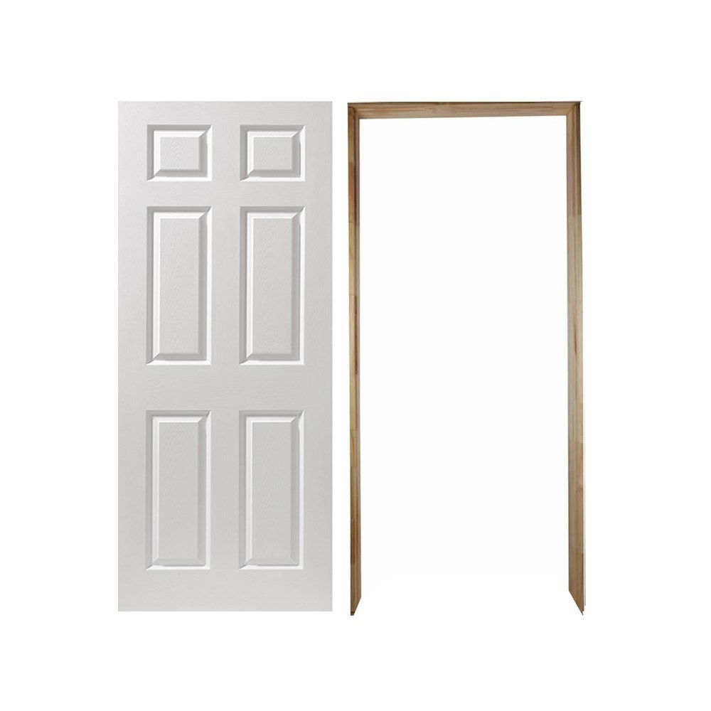 Paquete Puerta Tambor Colonist 70X2.13 M Con Marco Pino Natural Paquete Puerta Tambor Colonist 70X2.13 M Con Marco Pino Natural