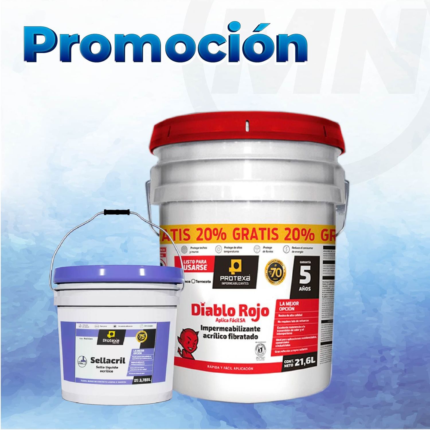 Paquete Diablo Rojo Cubetón Paquete Diablo Rojo Cubetón